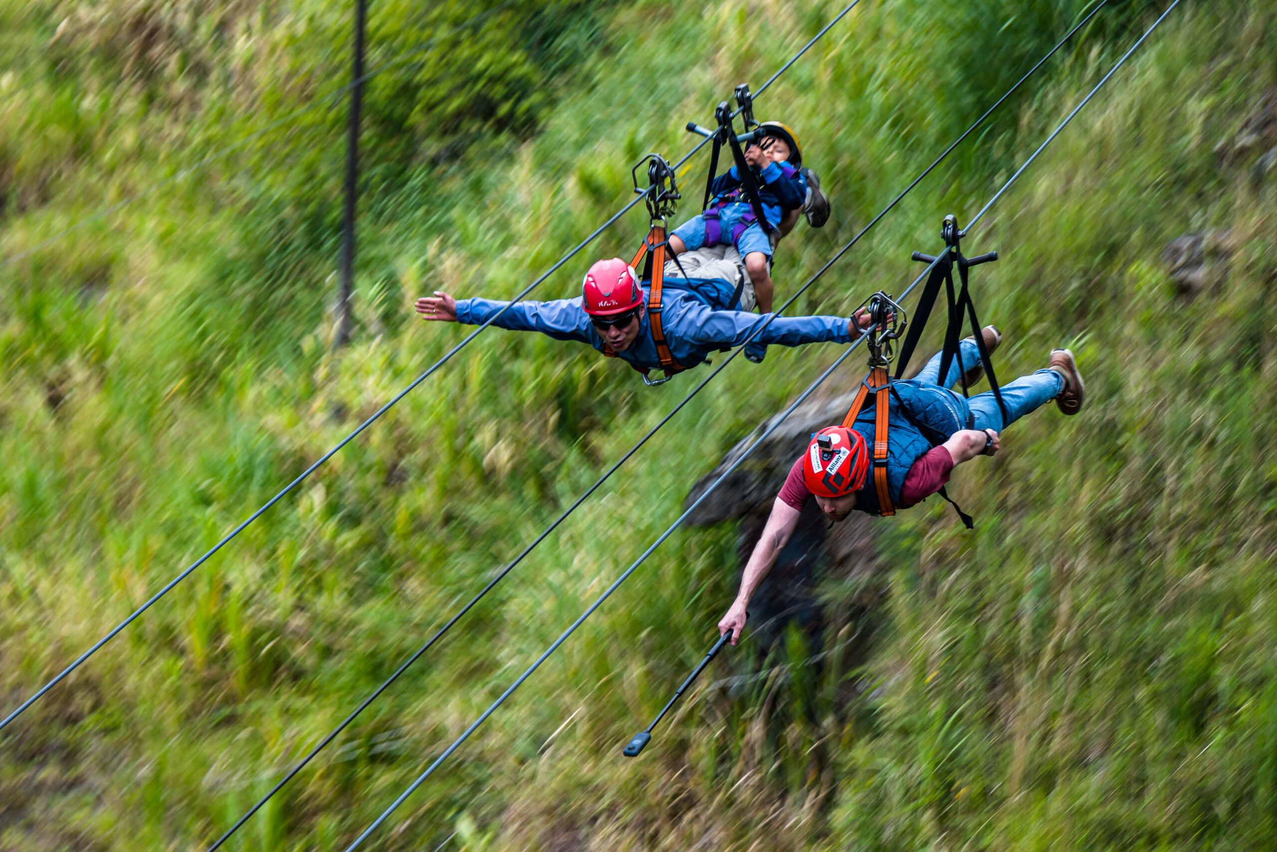 Zip Lines - Baños, Ecuador